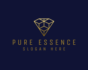 Luxury Diamond Jewelry logo design