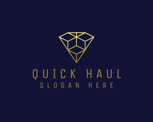 Luxury Diamond Jewelry logo design