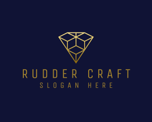 Luxury Diamond Jewelry logo design