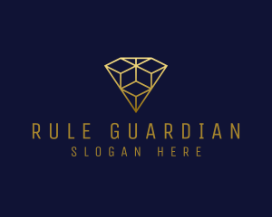 Luxury Diamond Jewelry logo design