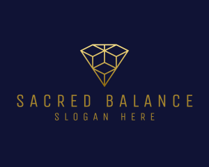 Luxury Diamond Jewelry logo design