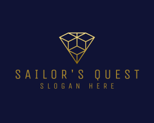 Luxury Diamond Jewelry logo design