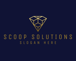 Luxury Diamond Jewelry logo design