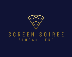 Luxury Diamond Jewelry logo design