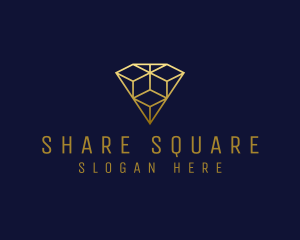 Luxury Diamond Jewelry logo design