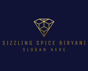 Luxury Diamond Jewelry logo design