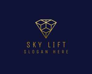 Luxury Diamond Jewelry logo design