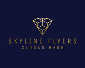 Luxury Diamond Jewelry logo design