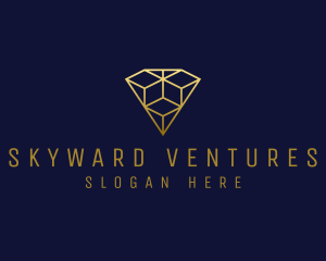 Luxury Diamond Jewelry logo design