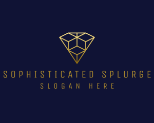 Luxury Diamond Jewelry logo design