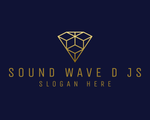 Luxury Diamond Jewelry logo design