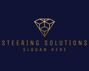 Luxury Diamond Jewelry logo design