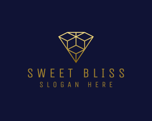 Luxury Diamond Jewelry logo design