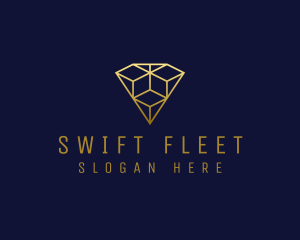 Luxury Diamond Jewelry logo design