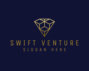 Luxury Diamond Jewelry logo design