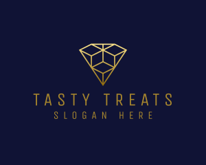 Luxury Diamond Jewelry logo design