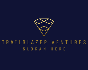 Luxury Diamond Jewelry logo design