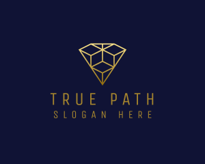 Luxury Diamond Jewelry logo design