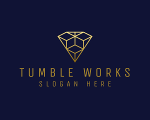 Luxury Diamond Jewelry logo design