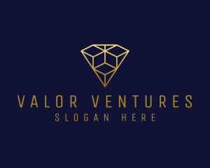 Luxury Diamond Jewelry logo design