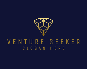 Luxury Diamond Jewelry logo design