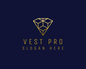 Luxury Diamond Jewelry logo design