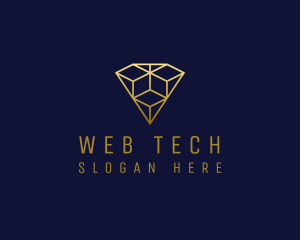 Luxury Diamond Jewelry logo design