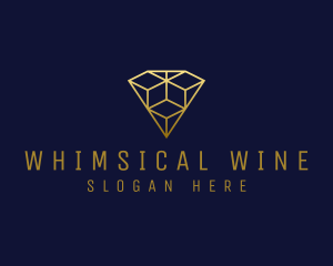 Luxury Diamond Jewelry logo design