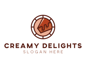 Chocolate Cake Dessert logo