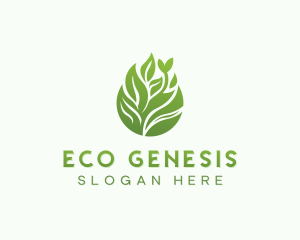 Sustainable Nature Gardening  logo design