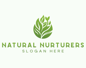 Sustainable Nature Gardening  logo design