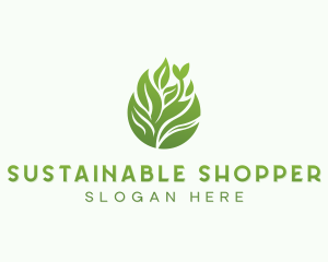 Sustainable Nature Gardening  logo design