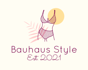 Summer Bikini Body logo design