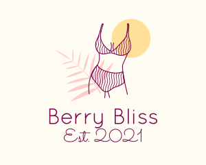 Summer Bikini Body logo design