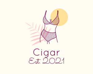 Summer Bikini Body logo design