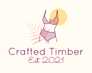 Summer Bikini Body logo design