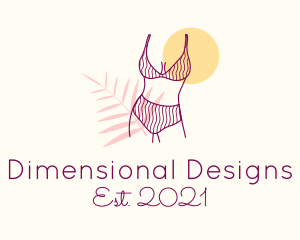 Summer Bikini Body logo design