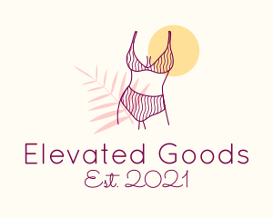 Summer Bikini Body logo design