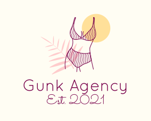 Summer Bikini Body logo design