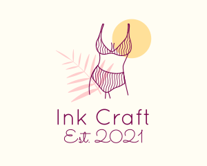 Summer Bikini Body logo design