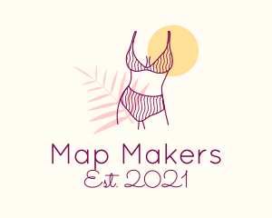 Summer Bikini Body logo design