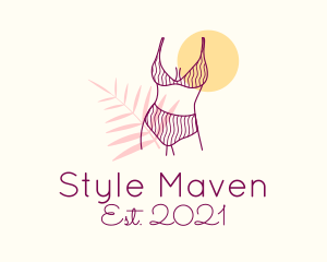 Summer Bikini Body logo design