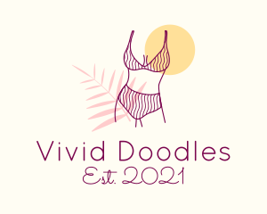 Summer Bikini Body logo design