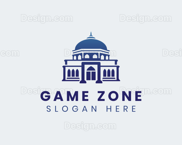 Islamic Mosque Architecture Logo