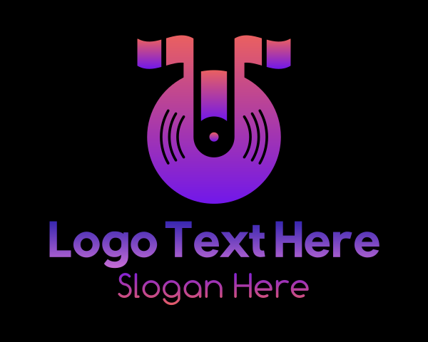 Vinyl logo example 3