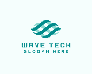 Tech Wave Agency Firm logo design