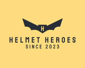  Bat Wings Hero logo design