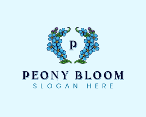 Botanical Floral Flower logo design