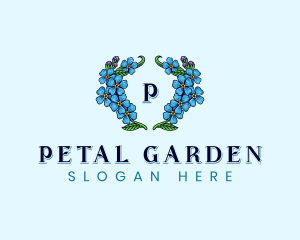 Botanical Floral Flower logo design