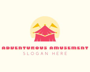 Funfair Entertainment Tent logo design